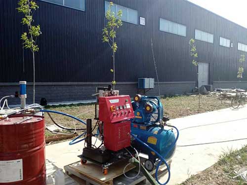 E型號路基填充聚氨酯噴涂機(jī)