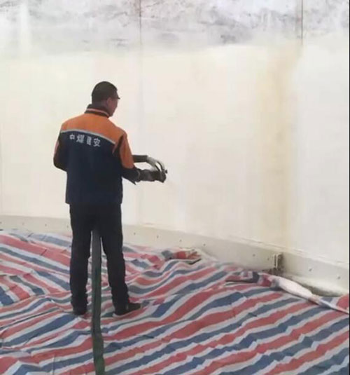 糧倉聚氨酯保溫案例