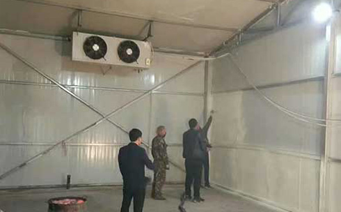 冷庫噴涂聚氨酯發泡案例