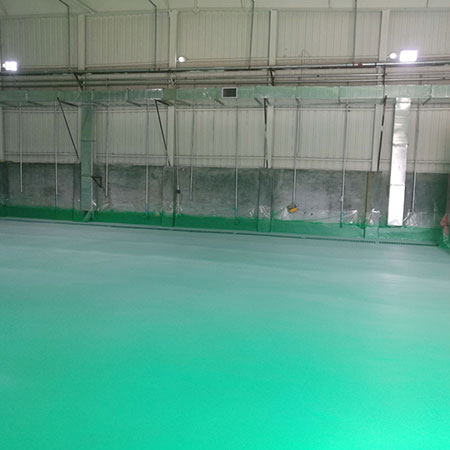 牧原聚脲地坪施工案例
