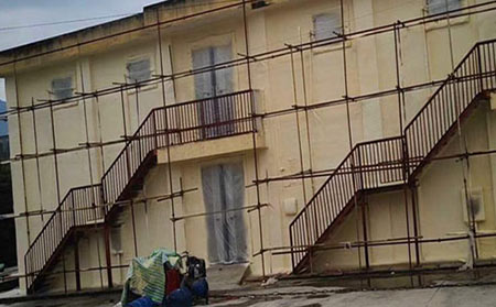 聚氨酯外墻保溫現(xiàn)場(chǎng)噴涂施工 聚氨酯外墻保溫現(xiàn)場(chǎng)噴涂施工