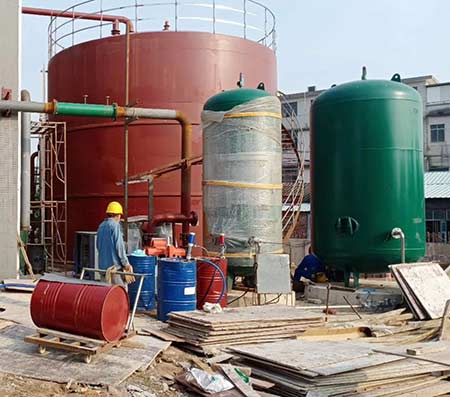 罐體防腐聚脲噴涂 罐體防腐聚脲噴涂