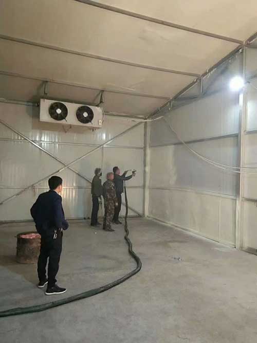 聚氨酯果蔬保鮮冷庫噴涂發(fā)泡施工 聚氨酯果蔬保鮮冷庫噴涂發(fā)泡施工
