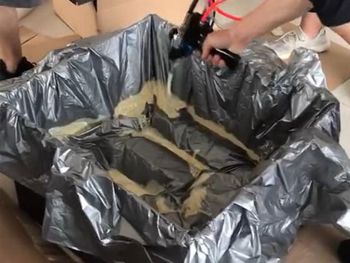 現場發泡包裝即時發泡 現場發泡包裝即時發泡