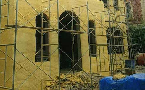 保溫泡沫噴涂機器案例 保溫泡沫噴涂機器案例