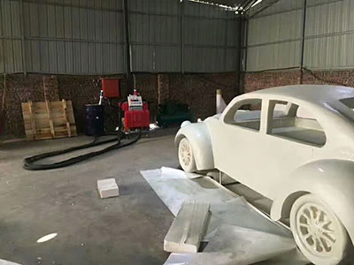 泡沫雕塑聚脲噴涂防護