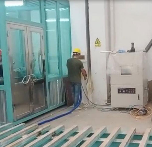 墻體保溫填充發泡料案例